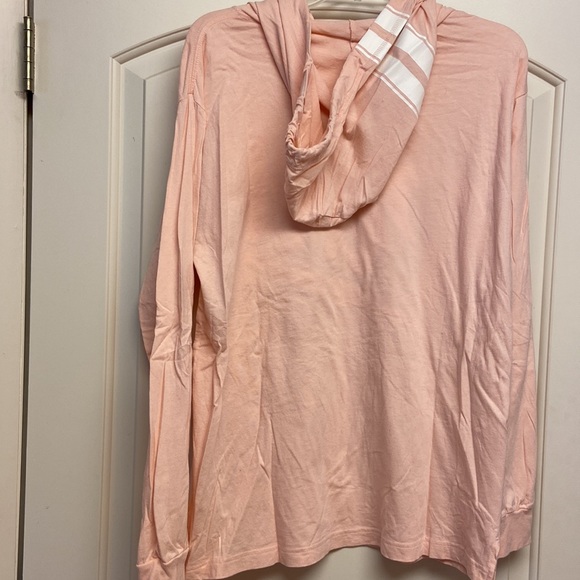 Victoria’s Secret Pink long sleeve tee with hood - Picture 2 of 4